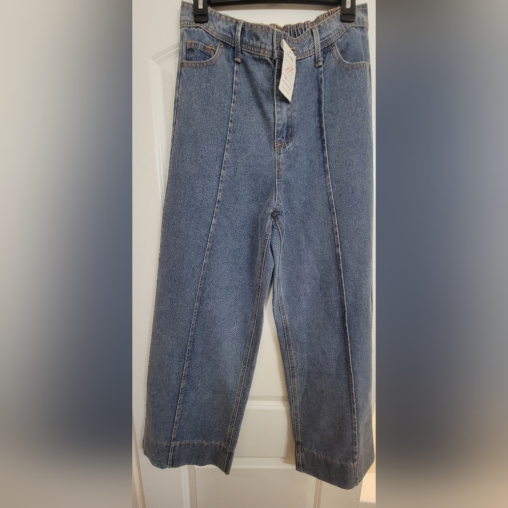 Classic Blue Women's Wide Leg Pant